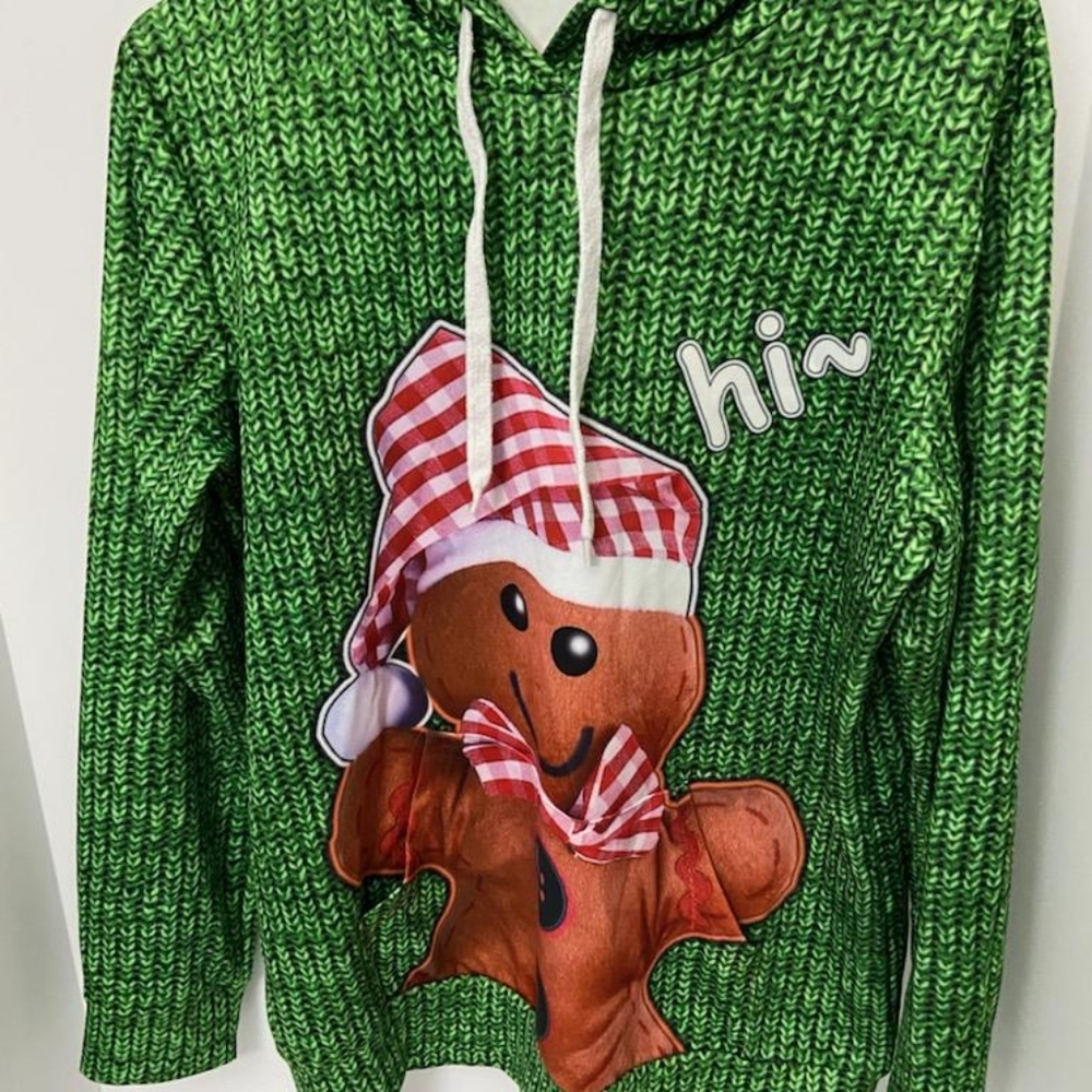 Unbranded Gingerbread Man Pullover - image 1